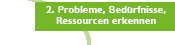 2. Probleme und Bed&uuml;rfnisse erkennen